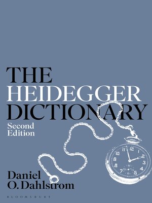 cover image of The Heidegger Dictionary